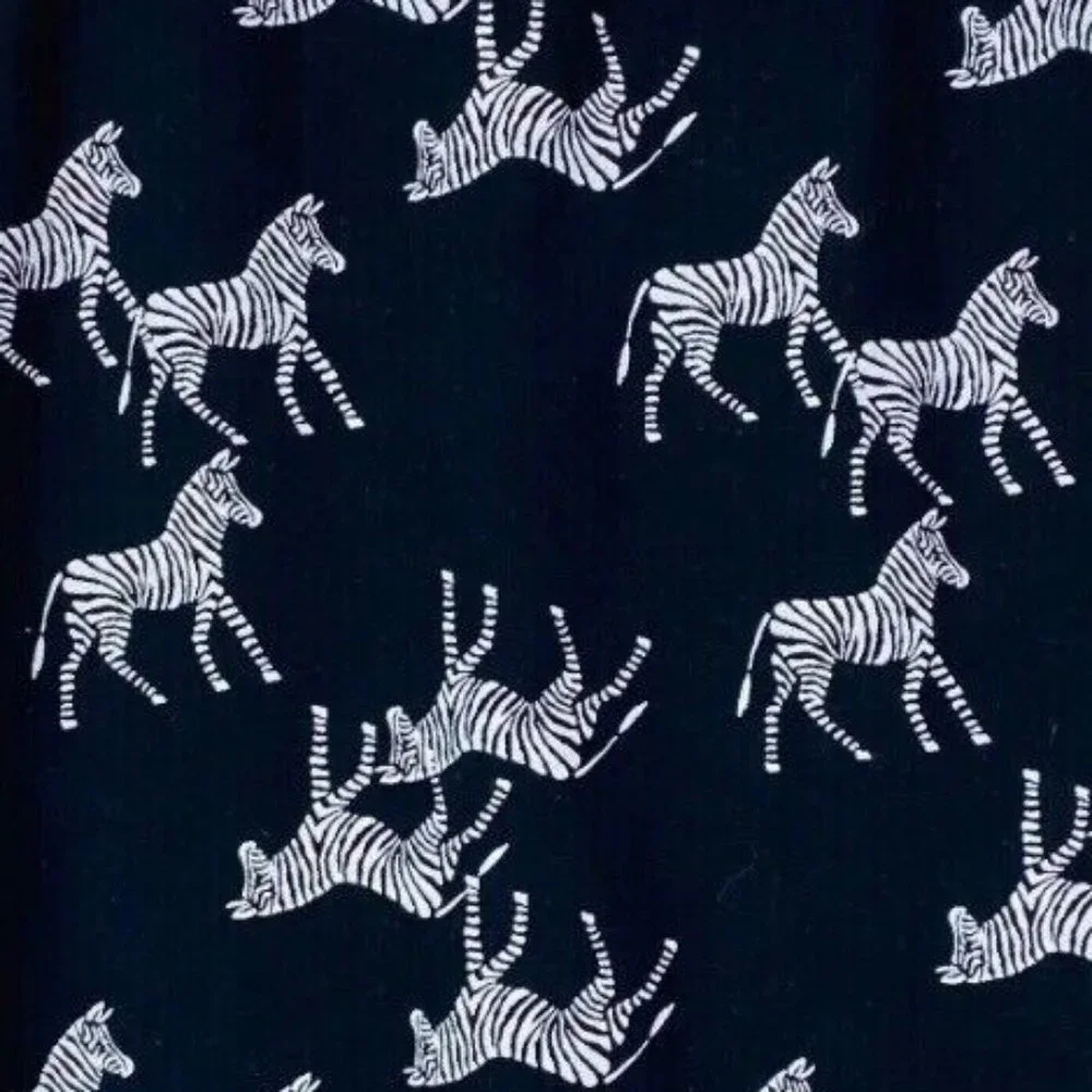 Old Navy Medium 8 10 Tank Top Shirt Zebras Black White Safari Slvlss - Picture 2 of 4